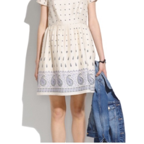 Madewell Dresses & Skirts - MADEWELL NOMAD PAISLEY DRESS